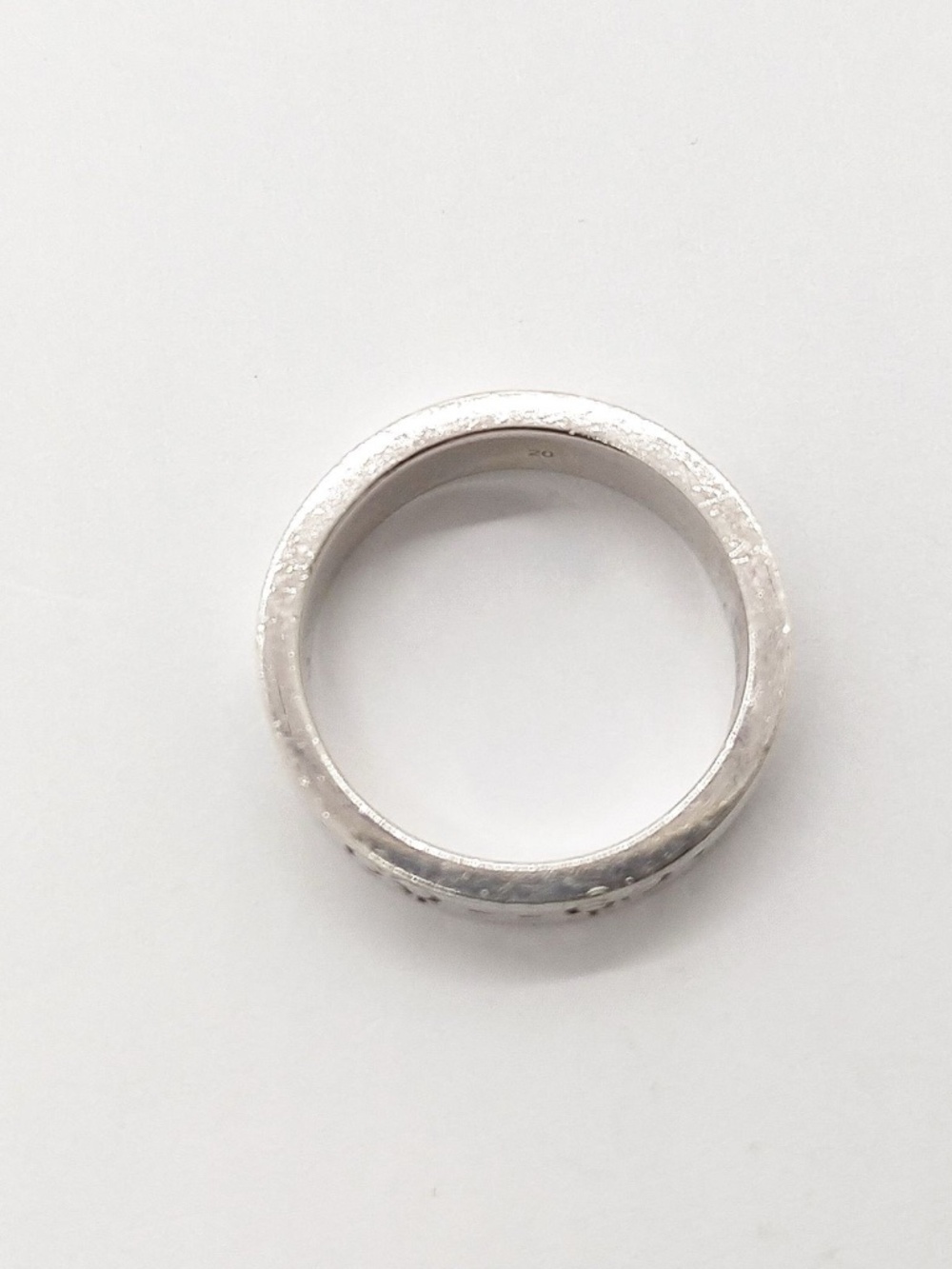 Gucci Sterling Silver Ring size 20 - Picture 3 of 6